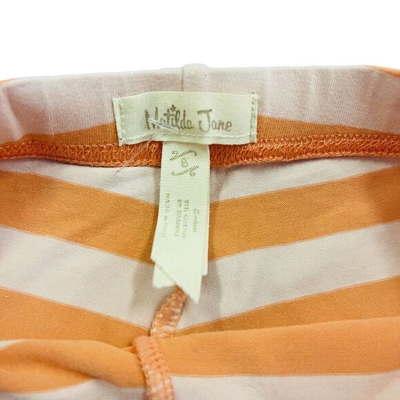 Matilda Jane Size 8 Licorice Lace Shorties Shorts Ruffles Striped Girls #2842 - Picture 3 of 5